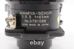 N MINT Mamiya C330 Pro F TLR Film Camera Sekor 65mm f/3.5 Lens Blue Dot JAPAN