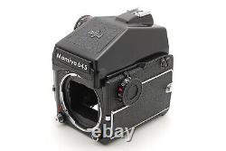 N MINT? Mamiya M645 1000S Film Camera Sekor C 80mm f/1.9 Lens From JAPAN