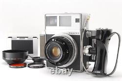 N MINT+++? Mamiya Press Super 23 Black Film Camera 6x9 100mm f/3.5 Lens JAPAN