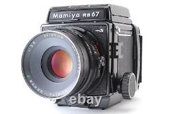 N MINT+++? Mamiya rb67 PRO S film camera Sekor C 127mm f/3.8 Lens From JAPAN