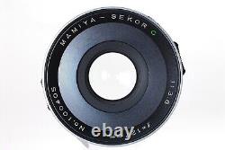N MINT+++? Mamiya rb67 PRO S film camera Sekor C 127mm f/3.8 Lens From JAPAN