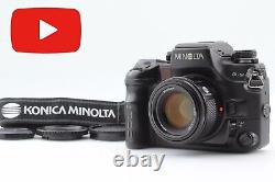 N MINT Minolta? 9 a9 Alpha Maxxum Dynax Film Camera AF 50mm f1.4 From JAPAN