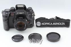 N MINT Minolta? 9 a9 Alpha Maxxum Dynax Film Camera AF 50mm f1.4 From JAPAN