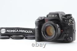 N MINT Minolta? 9 a9 Alpha Maxxum Dynax Film Camera AF 50mm f1.4 From JAPAN