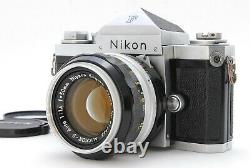 N MINT? NIKON F EYE LEVEL 35MM Film Camera with NIKKOR S 50mm F1.4 Lens Set