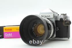 N MINT? Nikon F2 Eye Level Film Camera Body DE-1 + 50mm f/1.4 Lens From JAPAN