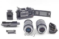 N MINT Nikon F4 35mm Film Camera SLR Body 28-85mm 70-210mm AF Lens From JAPAN
