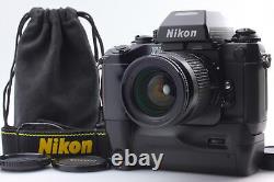 N MINT Nikon F4 F4E MB-23 35mm Film Camera Body AF 28-80 D Lens From JAPAN