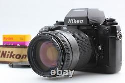 N MINT? Nikon F4 Film Camera Body + AF Nikkor 35-135mm f/3.5-4.5 Lens JAPAN