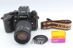 N MINT? Nikon F4 Film Camera Body + AF Nikkor 35-135mm f/3.5-4.5 Lens JAPAN