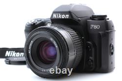 N MINT Nikon F80D SLR Film Camera AF Nikkor 35-70mm F3.3-4.5 Lens From JAPAN