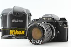 N MINT Nikon FA Black Body 35mm SLR Film Camera Ai-s 35-105mm Zoom Lens JAPAN