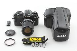 N MINT Nikon FA Black Body 35mm SLR Film Camera Ai-s 35-105mm Zoom Lens JAPAN