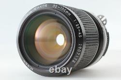 N MINT Nikon FA Black Body 35mm SLR Film Camera Ai-s 35-105mm Zoom Lens JAPAN
