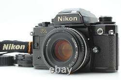 N MINT Nikon FA Black SLR 35mm Film Camera Ai-s Ais 50mm f1.8 Lens From JAPAN