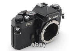 N MINT+++? Nikon FE 2 Black 35mm SLR Film Camera MF-16 50mm F1.4 Lens From JAPAN