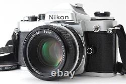 N MINT+++? Nikon FE 35mm SLR Film Camera AI 50mm f/1.8 Lens From JAPAN