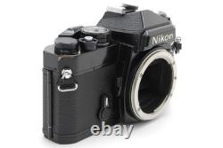 N MINT Nikon FE 35mm SLR Film Camera Black Ais 50mm f/1.8 Pancake Lens JAPAN