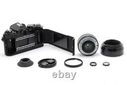 N MINT Nikon FE 35mm SLR Film Camera Black Ais 50mm f/1.8 Pancake Lens JAPAN