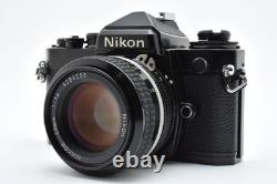 N MINT Nikon FE Black Film Camera + Ai 50mm f/1.4 Lens JAPAN As is 2630110