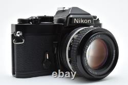 N MINT Nikon FE Black Film Camera + Ai 50mm f/1.4 Lens JAPAN As is 2630110