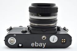 N MINT Nikon FE Black Film Camera + Ai 50mm f/1.4 Lens JAPAN As is 2630110