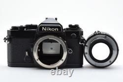 N MINT Nikon FE Black Film Camera + Ai 50mm f/1.4 Lens JAPAN As is 2630110