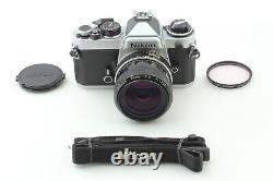 N MINT+ Nikon FE Silver 35mm SLR Film Camera 35mm f/2 Ai Converted Lens JAPAN