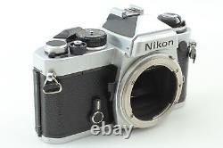 N MINT+ Nikon FE Silver 35mm SLR Film Camera 35mm f/2 Ai Converted Lens JAPAN