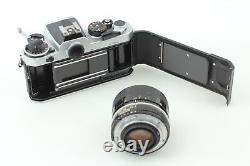 N MINT+ Nikon FE Silver 35mm SLR Film Camera 35mm f/2 Ai Converted Lens JAPAN