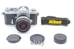 N MINT Nikon F Eye Level 35mm Film Camera Nikkor-S. C Auto 50mm f1.4 Lens JAPAN