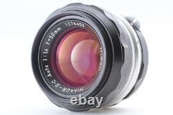 N MINT Nikon F Eye Level 35mm Film Camera Nikkor-S. C Auto 50mm f1.4 Lens JAPAN