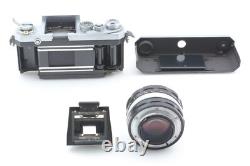 N MINT Nikon F Eye Level 35mm Film Camera Nikkor-S. C Auto 50mm f1.4 Lens JAPAN
