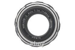 N MINT+++? Nikon F Eye Level 35mm SLR Film Camera Black 50mm f/1.4 From JAPAN