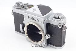 N MINT Nikon F Eye Level Nikkor-S Auto 50mm f1.4 Film Camera & Lens From JAPAN