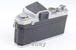 N MINT Nikon F Eye Level Nikkor-S Auto 50mm f1.4 Film Camera & Lens From JAPAN