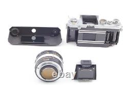 N MINT Nikon F Eye Level Nikkor-S Auto 50mm f1.4 Film Camera & Lens From JAPAN