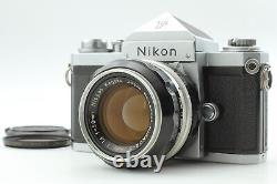 N MINT Nikon F Eye level 35mm Film Camera Nikkor-s Auto 50mm f1.4 Lens JAPAN