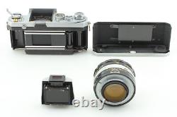 N MINT Nikon F Eye level 35mm Film Camera Nikkor-s Auto 50mm f1.4 Lens JAPAN