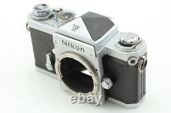 N MINT Nikon F Eye level 35mm Film Camera Nikkor-s Auto 50mm f1.4 Lens JAPAN