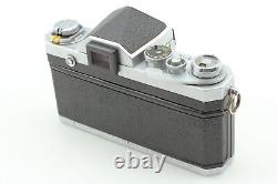 N MINT Nikon F Eye level 35mm Film Camera Nikkor-s Auto 50mm f1.4 Lens JAPAN