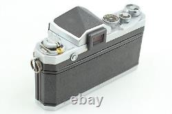 N MINT Nikon F Eye level 35mm Film Camera Nikkor-s Auto 50mm f1.4 Lens JAPAN
