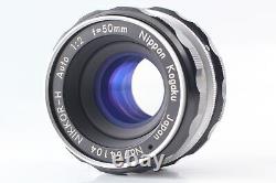 N MINT Nikon F Photomic FTN silver 35mm Film Camera 50mm f2 Lens From JAPAN