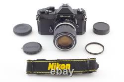 N MINT Nikon Nikomat FT3 Black 35mm Film Camera Non Ai 43-86mm Lens From JAPAN