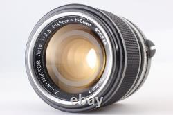 N MINT Nikon Nikomat FT3 Black 35mm Film Camera Non Ai 43-86mm Lens From JAPAN