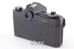 N MINT Nikon Nikomat FT3 Black 35mm Film Camera Non Ai 43-86mm Lens From JAPAN