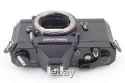 N MINT Nikon Nikomat FT3 Black 35mm Film Camera Non Ai 43-86mm Lens From JAPAN