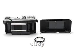 N MINT? Nikon S2 Silver Film Camera Nikkor H C 5cm 50mm f/2 Lens From JAPAN