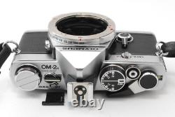 N MINT+++? Olympus OM2N OM-2N SLR 35mm Film Camera 50mm f/. 4 Lens From JAPAN