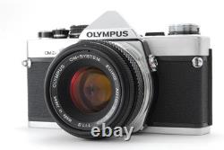 N MINT+++? Olympus OM2N OM-2N SLR 35mm Film Camera 50mm f/. 8 Lens From JAPAN